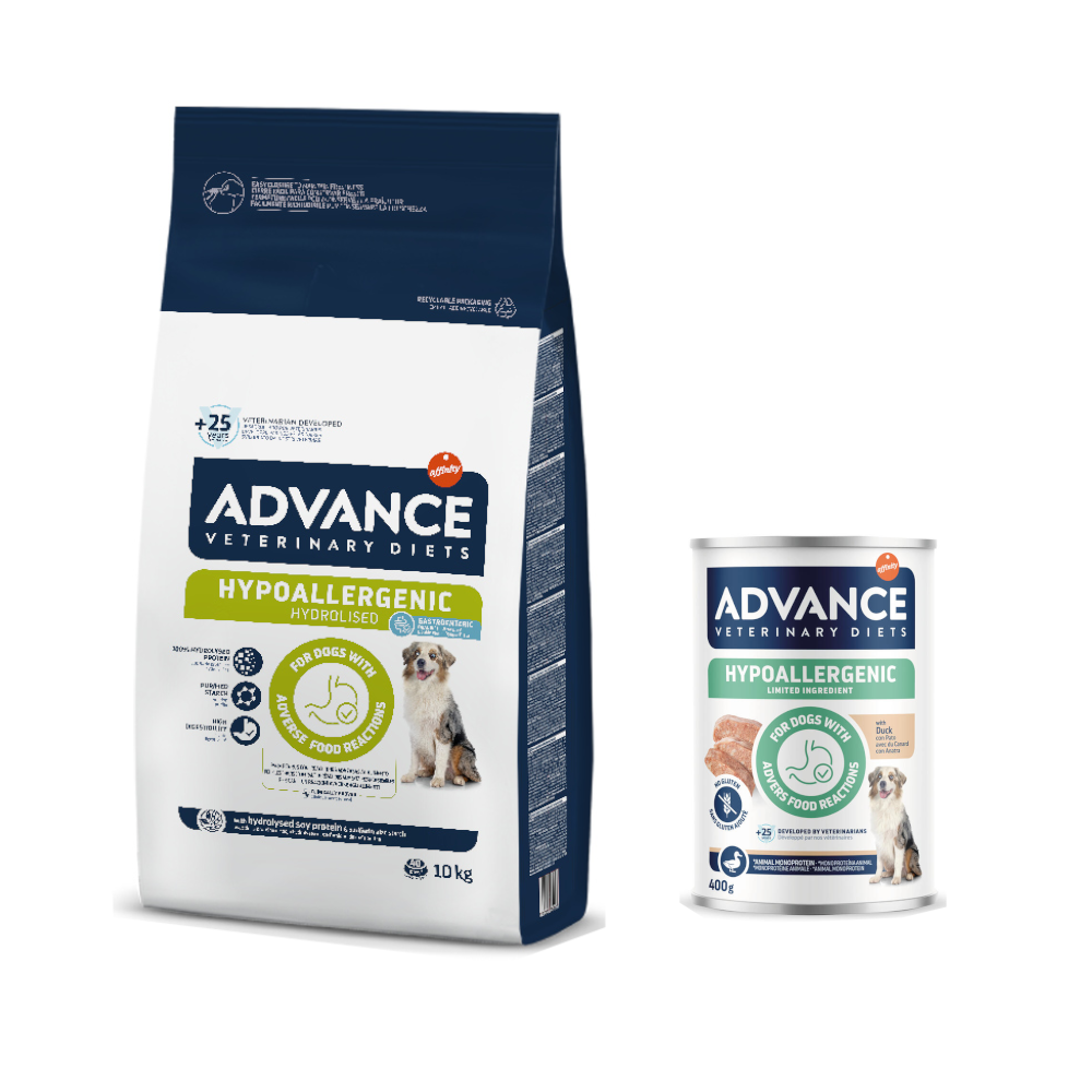 Balenie krmiva Advance Veterinary Diets Hypoallergenic