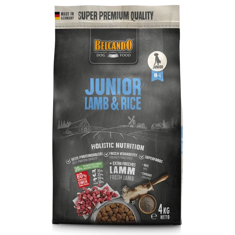 Balenie krmiva Belcando Junior Lamb & Rice