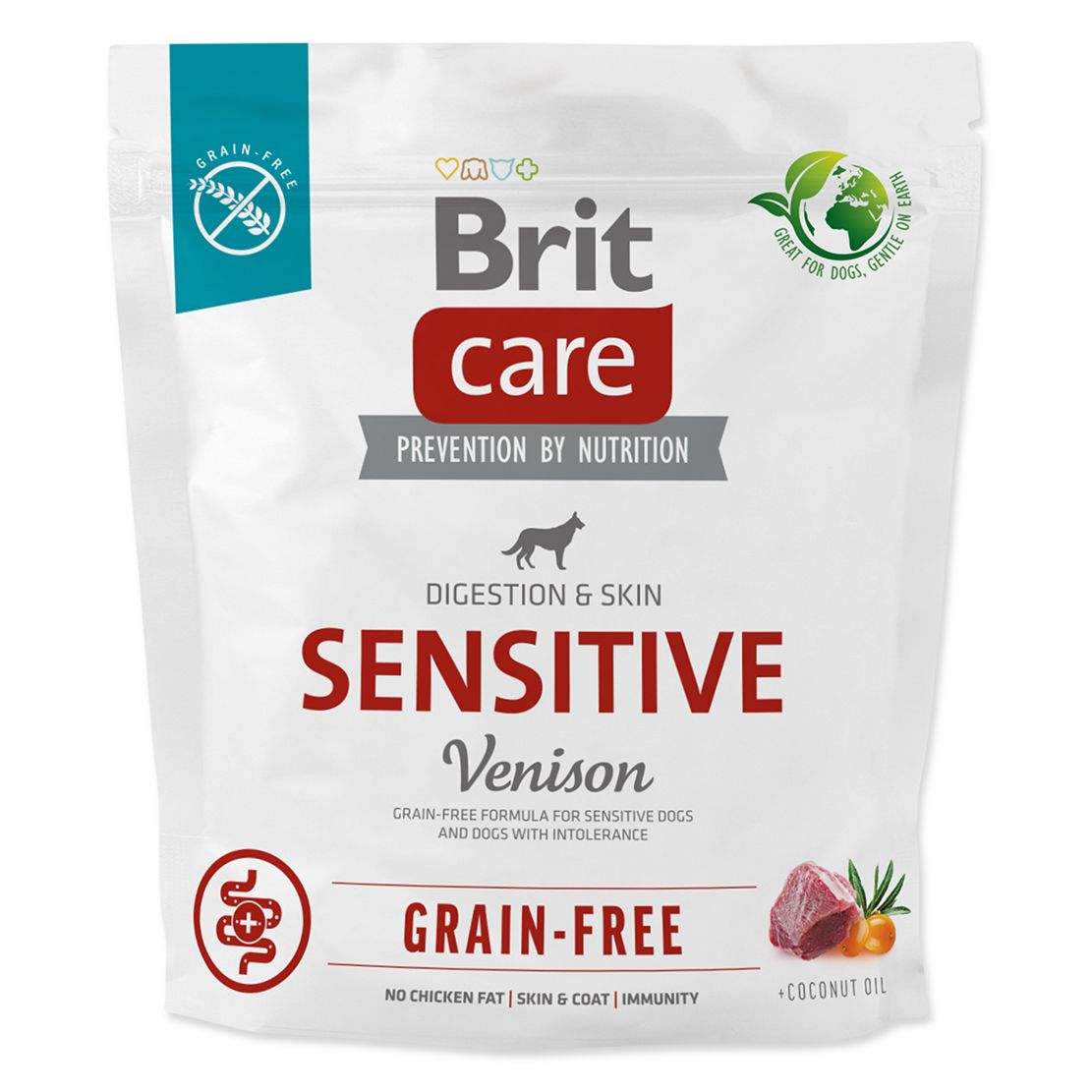 Balenie krmiva Brit Care Grain-free Sensitive Venison & Potato