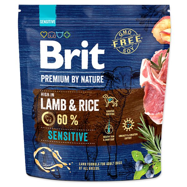 Balenie krmiva Brit Premium by Nature Sensitive jahňacie
