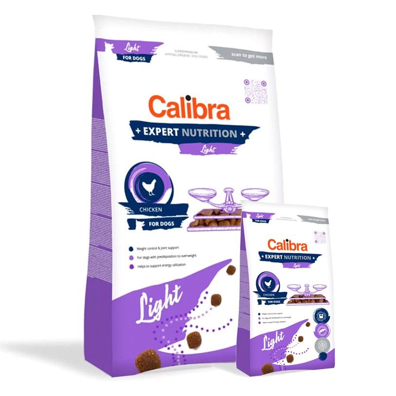 Balenie krmiva Calibra Expert Adult Light & Sterilized kuracie