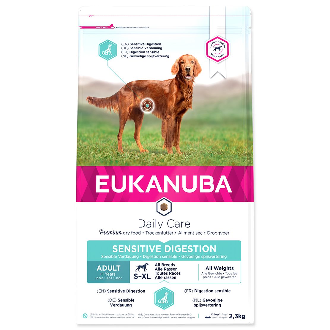 Balenie krmiva Eukanuba Special Care Sensitive Digestion Adult