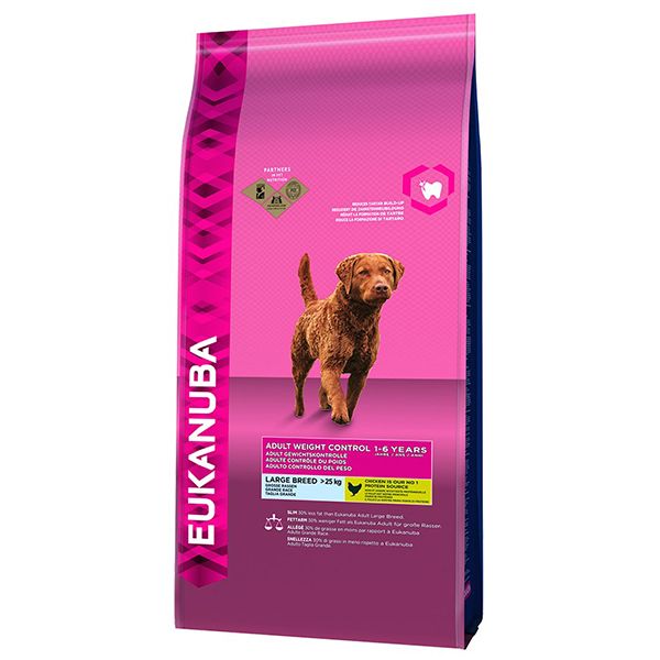 Balenie krmiva Eukanuba Special Care Weight Control Adult Large
