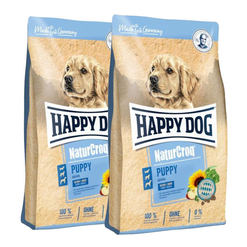 Balenie krmiva Happy Dog NaturCroq Puppy