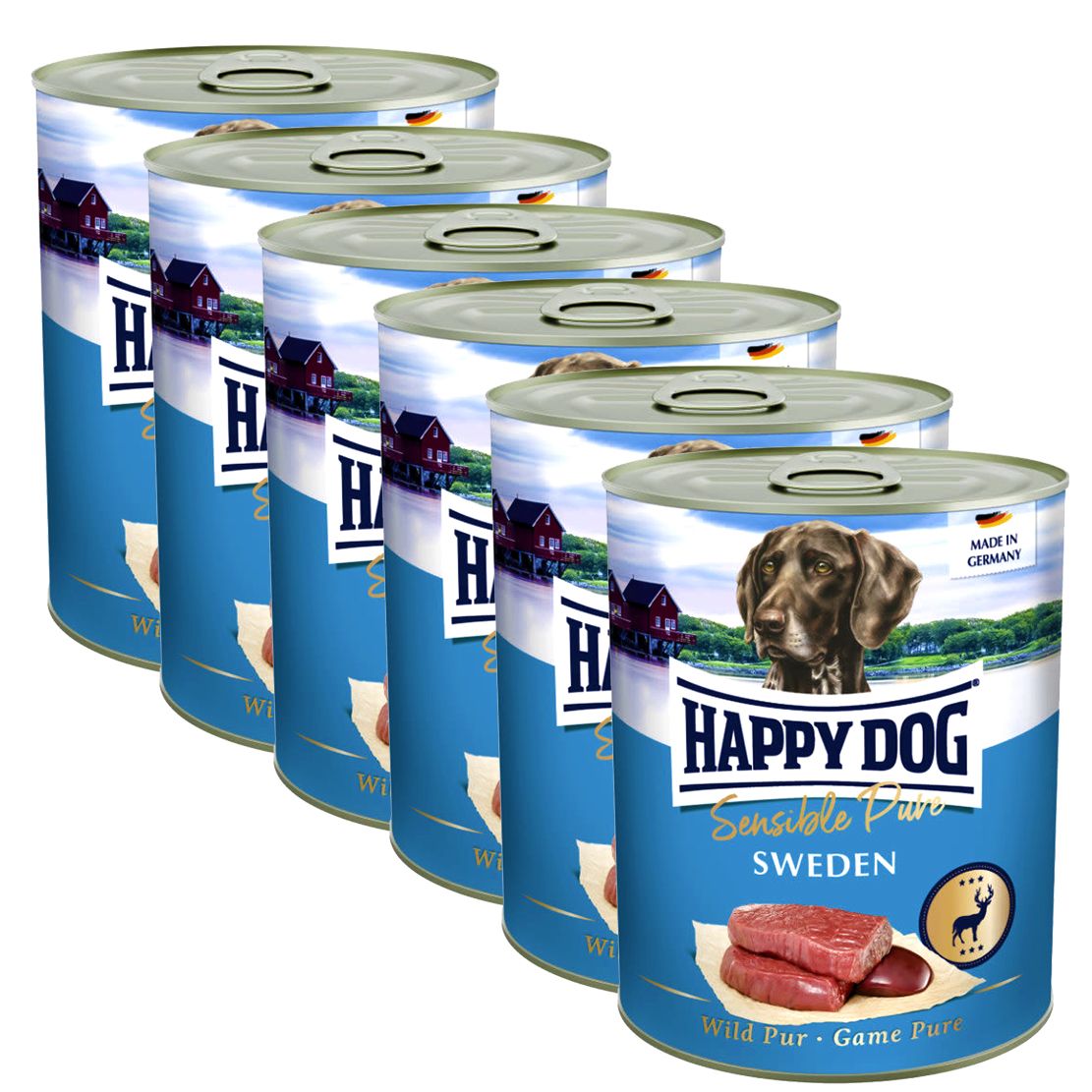Balenie krmiva Happy Dog Sensible Sweden (divina)
