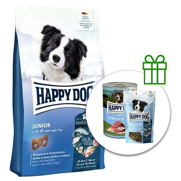 Balenie krmiva Happy Dog Supreme fit & vital Junior