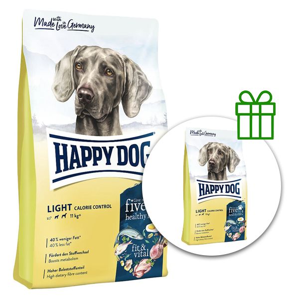 Balenie krmiva Happy Dog Supreme fit & vital Light