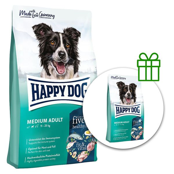 Balenie krmiva Happy Dog Supreme fit & vital Medium Adult