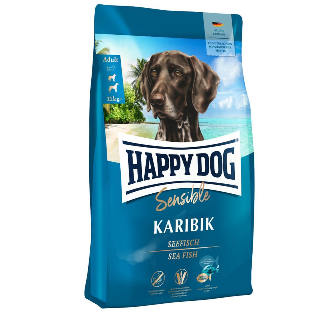Balenie krmiva Happy Dog Supreme Sensible Karibik