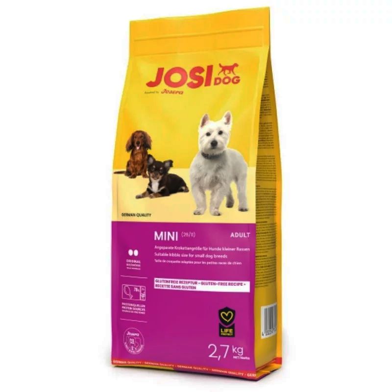 Balenie krmiva JosiDog Mini