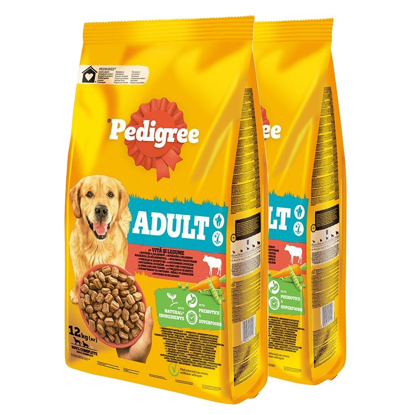 Balenie krmiva Pedigree Adult s hovězím a zeleninou