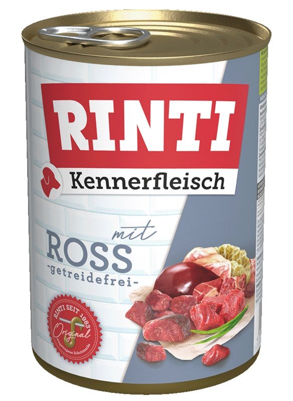 Balenie krmiva Rinti Kennerfleisch Konské
