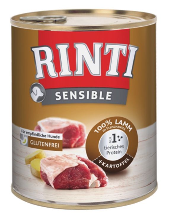 Balenie krmiva Rinti Sensible - jahňacie a zemiaky