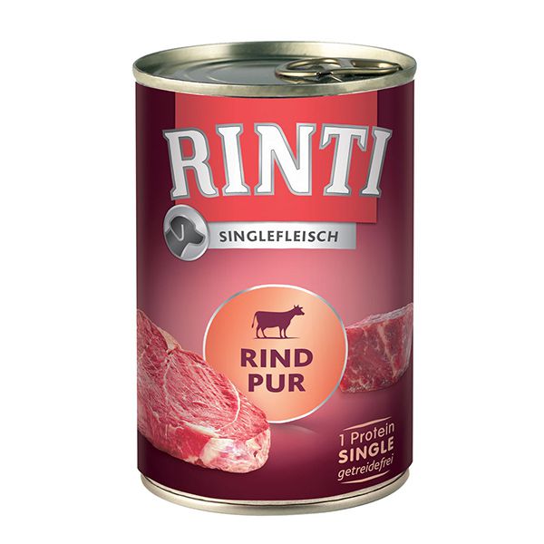 Balenie krmiva Rinti Singlefleisch Hovädzie