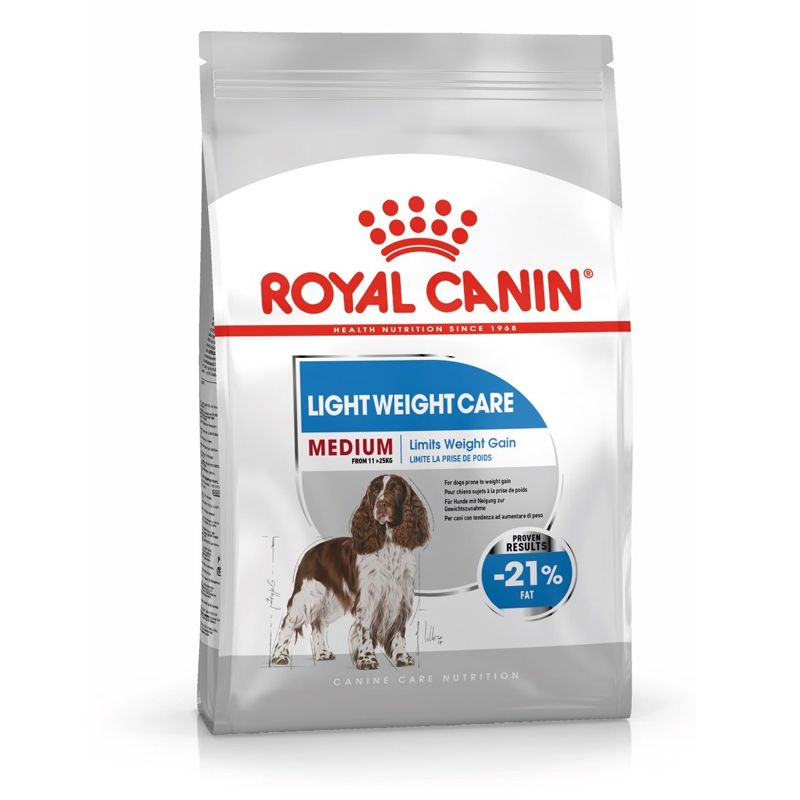 Balenie krmiva Royal Canin Care Medium Light Weight