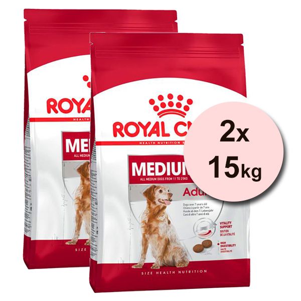 Balenie krmiva Royal Canin Medium Adult 7+